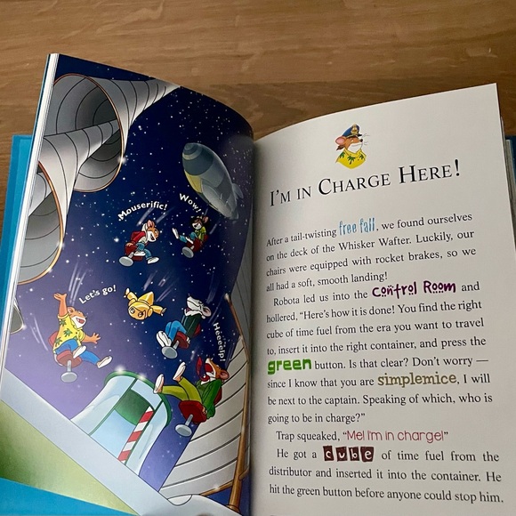 Geronimo Stilton Hardcover - No Time to Lose - Book 5 from Journey in Time - Picture 4 of 6